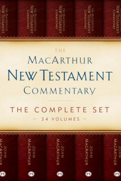 9780802413475 MacArthur New Testament Commentary Set Of 34 Volumes