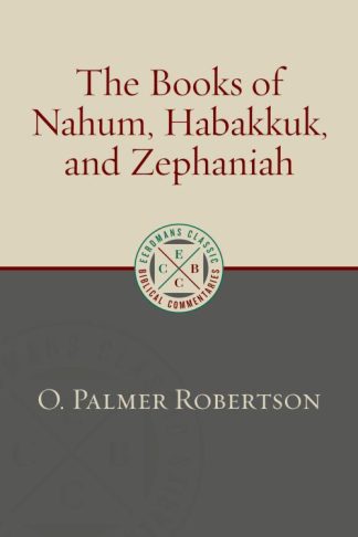 9780802882189 Books Of Nahum Habakkuk And Zephaniah