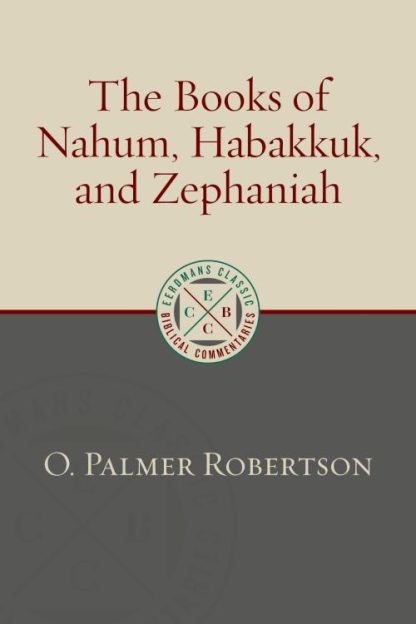 9780802882189 Books Of Nahum Habakkuk And Zephaniah