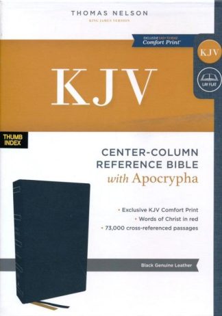 9781400332212 Center Column Reference Bible With Apocrypha Comfort Print