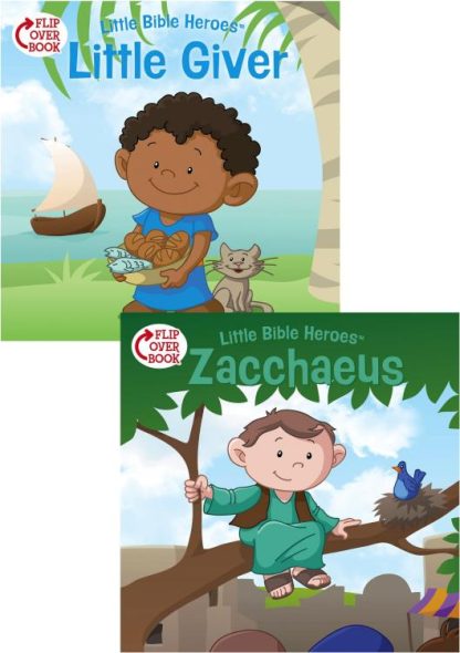 9781433643262 Little Giver Zacchaeus Flip Over Book