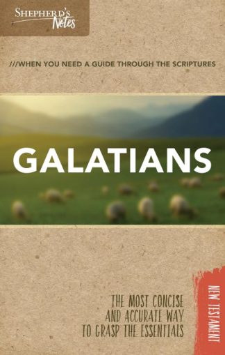 9781462779802 Galatians : Shepherds Notes - When You Need A Guide Through The Scriptures