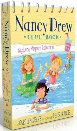 9781481469234 Nancy Drew Clue Book Mystery Mayhem Collection Books 1-4 Boxed Set