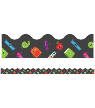 9781483836737 School Tools Ready For School Scalloped Borders