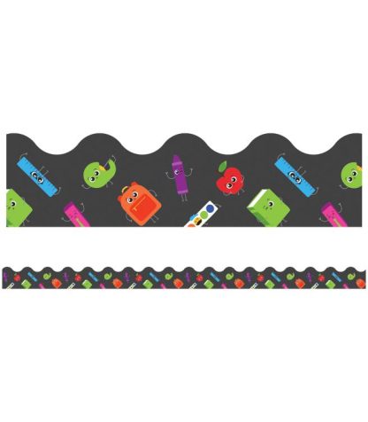 9781483836737 School Tools Ready For School Scalloped Borders