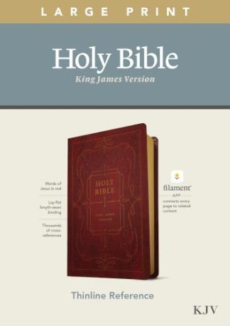 9781496447173 Large Print Thinline Reference Bible Filament Enabled Edition