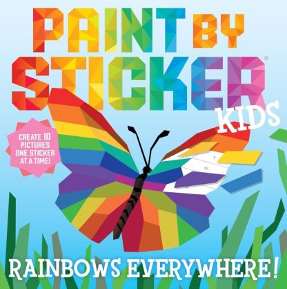 9781523517756 Paint By Sticker Kids Rainbows Everywhere