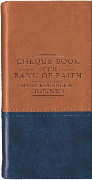 9781527112308 Chequebook Of The Bank Of Faith Tan Blue