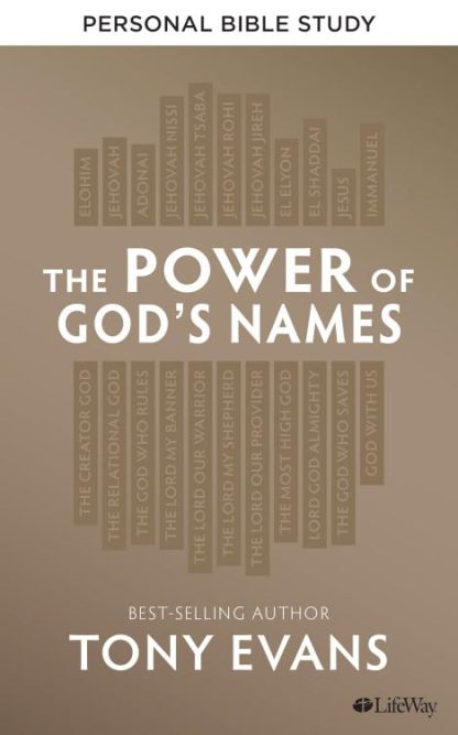 9781535977227 Power Of Gods Names Personal Bible Study Book (Student/Study Guide)