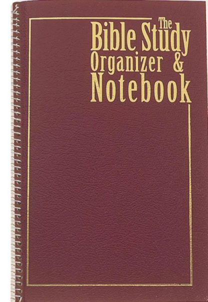 9781557484604 Bible Study Organizer And Notebook