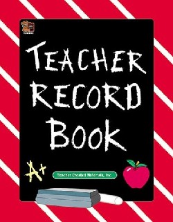 9781576901199 Chalkboard Teacher Record Book