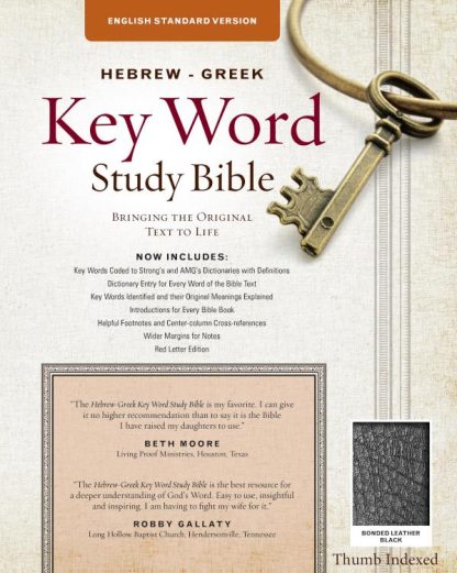 9781617155062 Hebrew Greek Key Word Study Bible