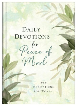 9781636094830 Daily Devotions For Peace Of Mind