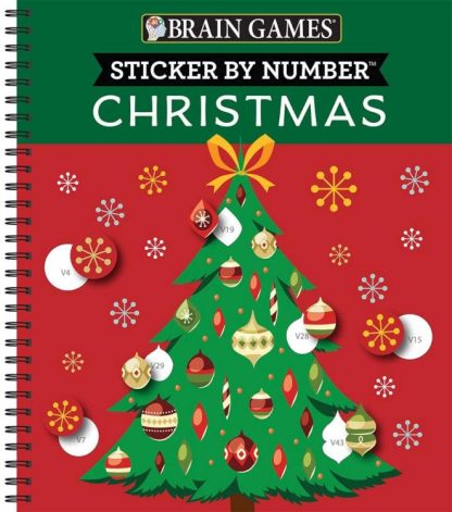 9781639380930 Sticker By Number Christmas Volume 2