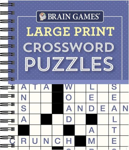 9781640304581 Large Print Crossword Puzzles Purple (Large Type)