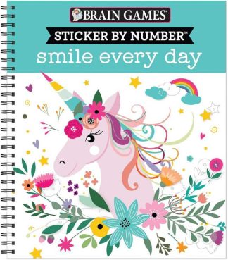 9781645582045 Sticker By Number Smile Every Day