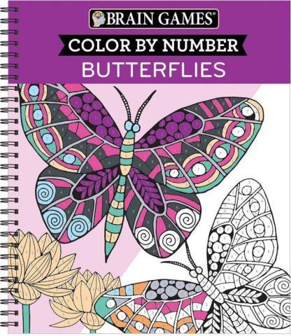 9781645584353 Color By Number Butterflies