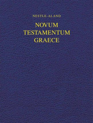 9781683070689 Nestle Aland Novum Testamentum Graece 28th Wide Margin Edition