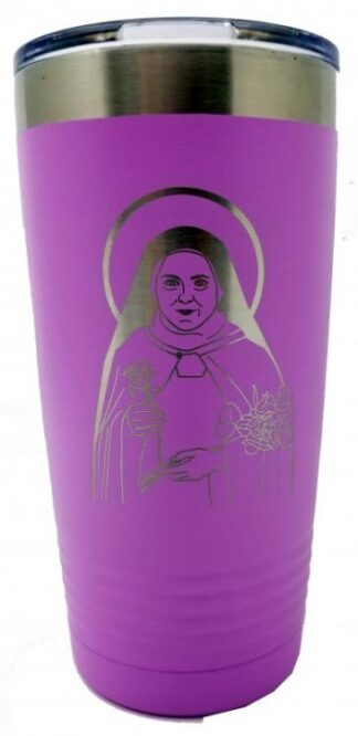 718879608363 Saint Therese Tumbler