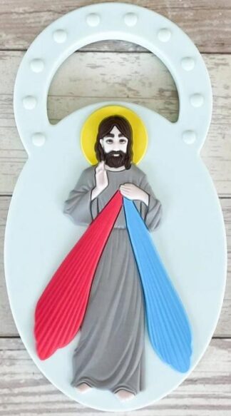 810110550346 Divine Mercy Teether